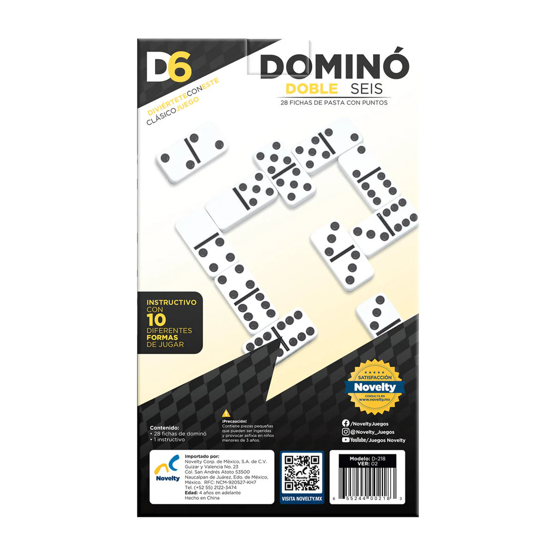 Dominó Clásico Doble 6