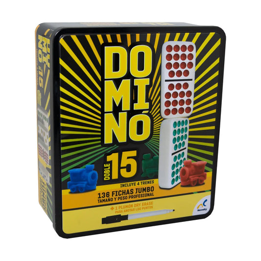 Dominó  Doble 15 Tren Mexicano