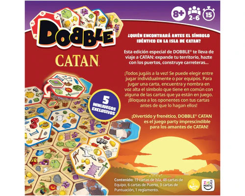 Dobble Catán: Juego de Mesa en Español.