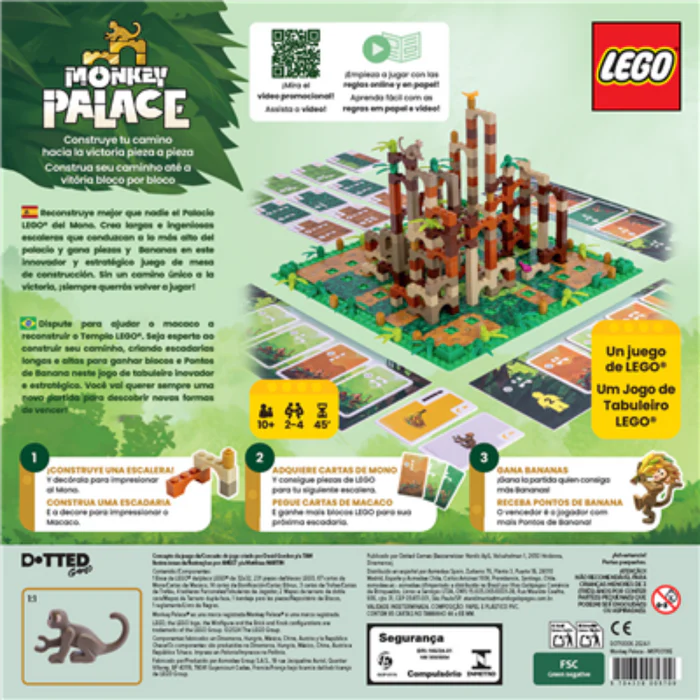 Monkey Palace Lego. Juego de Mesa en ESPAÑOL