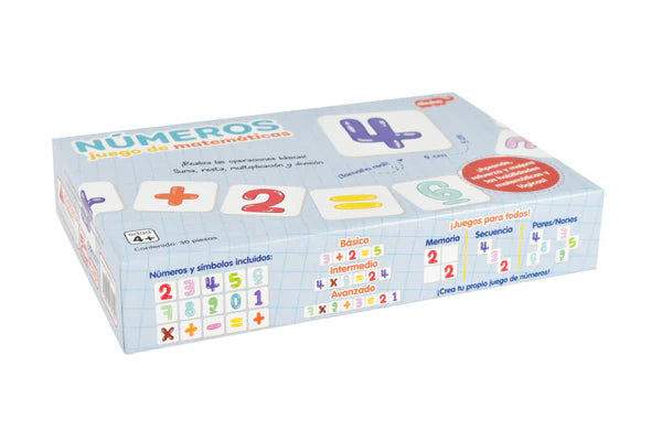 NÚMEROS juego de matemáticas