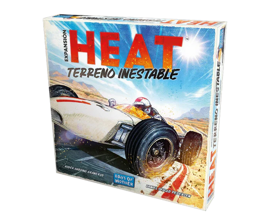 Heat: Terreno Inestable Expansión en Español. Asmodee