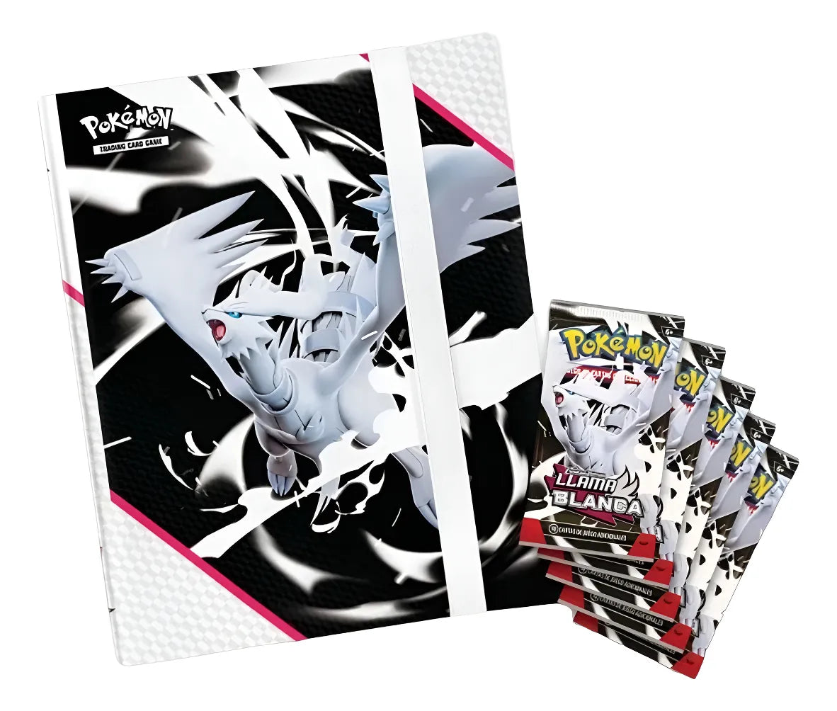 Pokémon TCG: Scarlet & Violet 10.5  White Flare Binder Collection - ESPAÑOL
