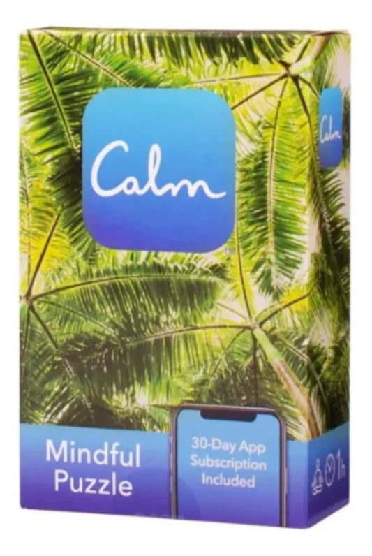 Rompecabezas Calm 100 Pz Palmeras de playa