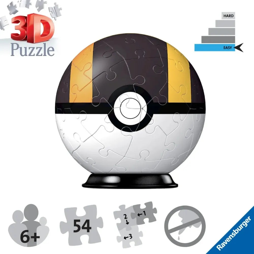 Rompecabezas 3D Hiper Ball Ravensburger 54 piezas