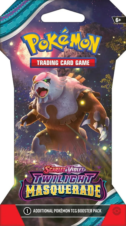 1 SOBRE Pokémon TCG Scarlet & Violet 06 - Twilight Masquerade Sleeved Booster - R ESPAÑOL
