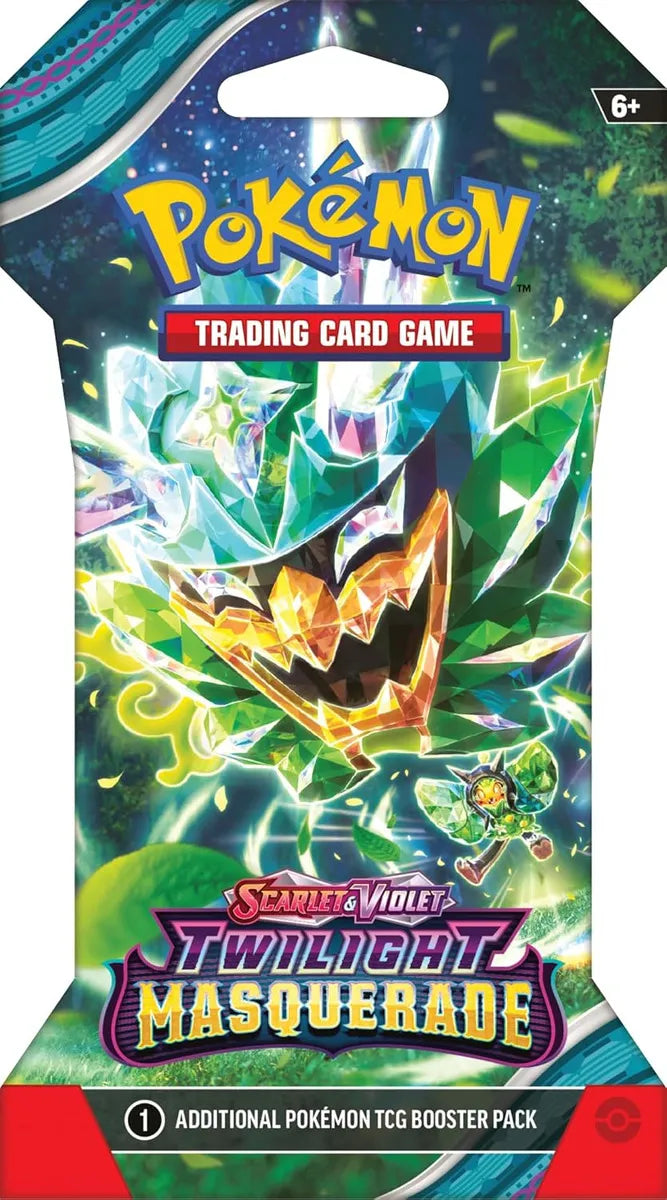 1 SOBRE Pokémon TCG Scarlet & Violet 06 - Twilight Masquerade Sleeved Booster - R ESPAÑOL