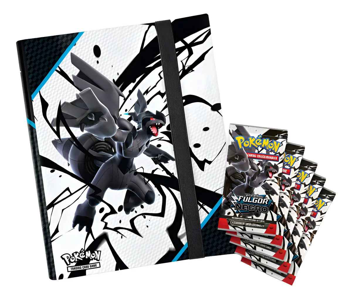 Pokémon TCG: Scarlet & Violet 10.5  Black Bolt Binder Collection - ESPAÑOL