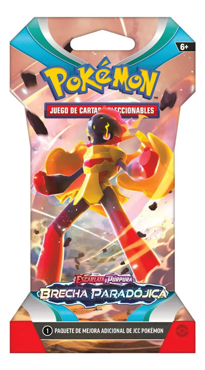 1 SOBRE Pokémon TCG: Scarlet & Violet 04 - Paradox Rift Sleeved Booster R - ESPAÑOL