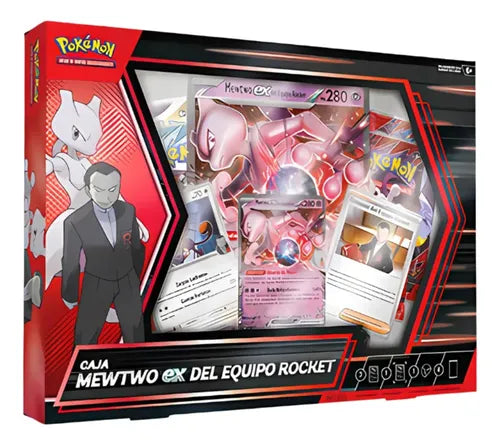 Pokémon TCG: Mewtwo ex del Equipo Rocket (Español)
