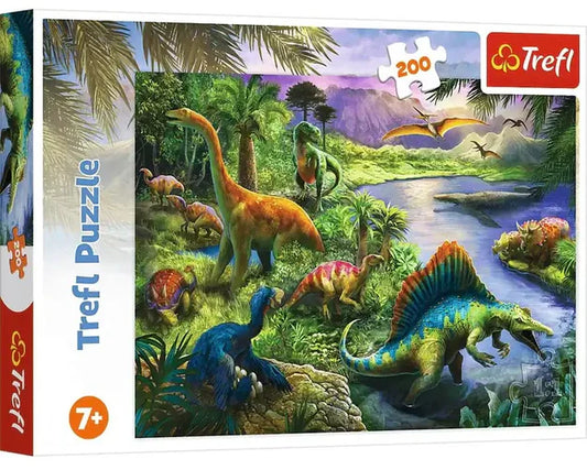 Rompecabezas Dinosaurios - Rompecabezas 200 Pz