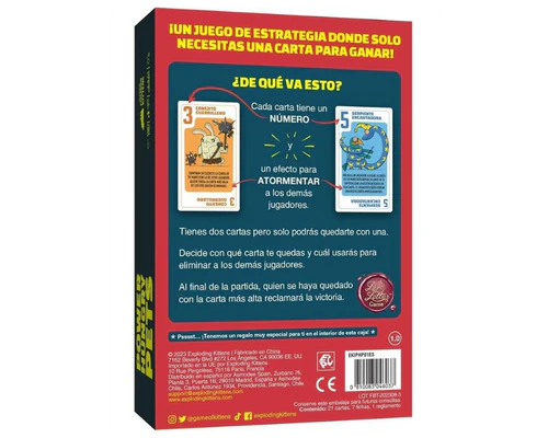Power Hungry Pets. Exploding Kittens en Español. Tipo Party.
