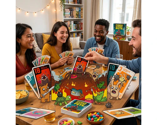 Power Hungry Pets. Exploding Kittens en Español. Tipo Party.