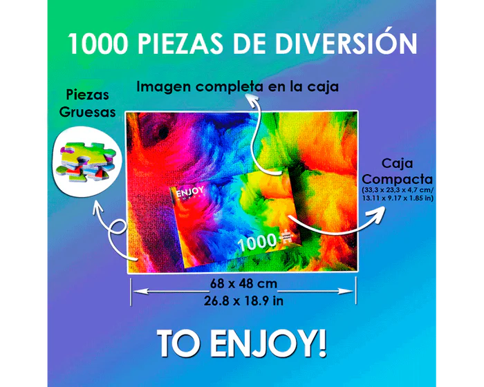 Amor Mutuo: Rompecabezas 1000 Piezas Enjoy Puzzle