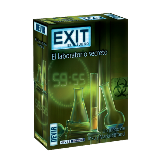 EXIT 03 - El Laboratorio Secreto - Nivel: Avanzado