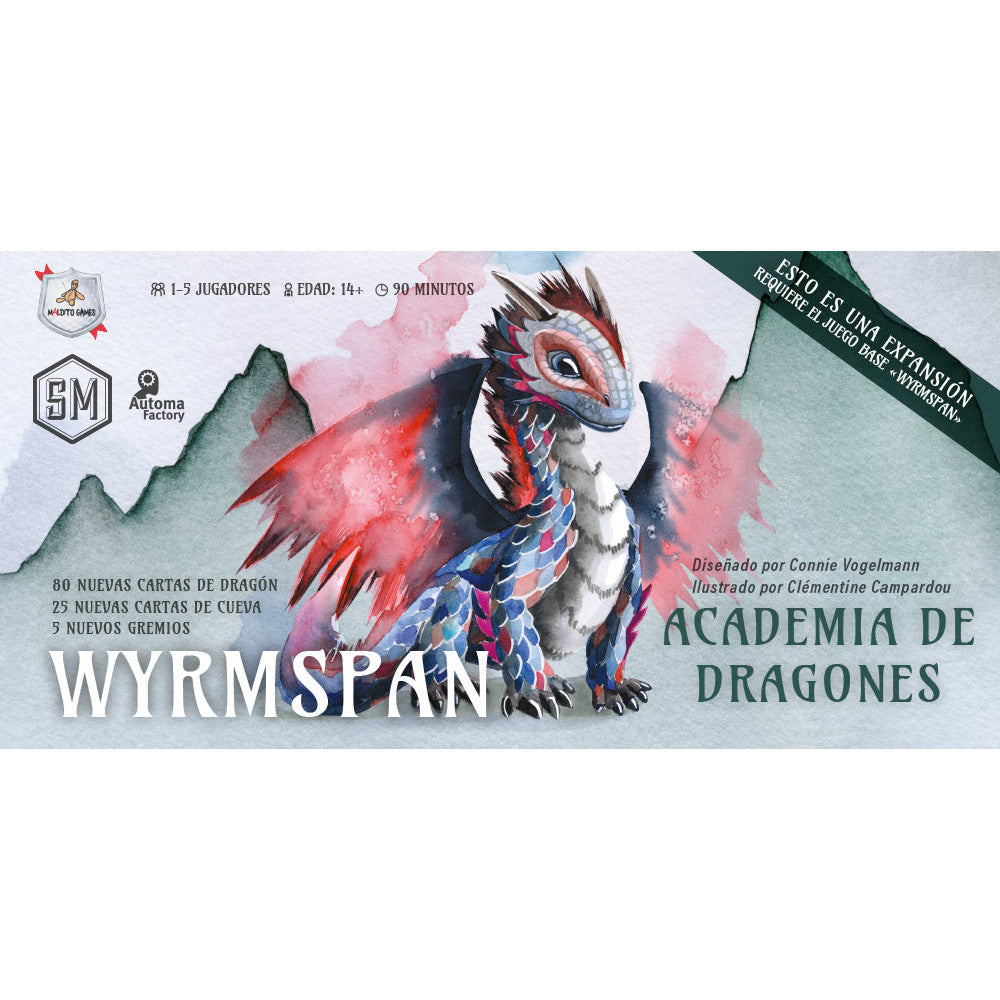 Wyrmspan Dragon Academy - ESPAÑOL