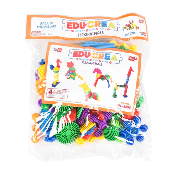 Juego De Ensamble Cuadricolor Educrea