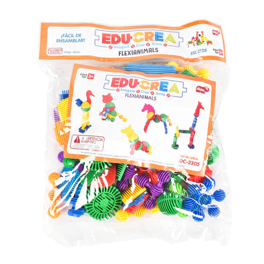 Juego De Ensamble Cuadricolor Educrea