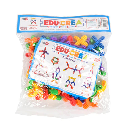 Juego De Ensamble Flexilineas Educrea