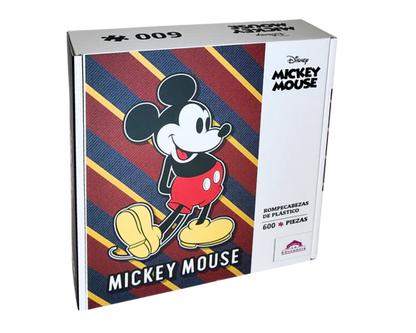 Rompecabezas Mickey University 600 Piezas de Plástico Disney