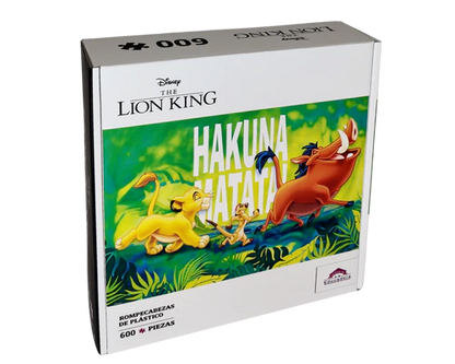 Rompecabezas El Rey León Hakuna Matata 600 Piezas Disney