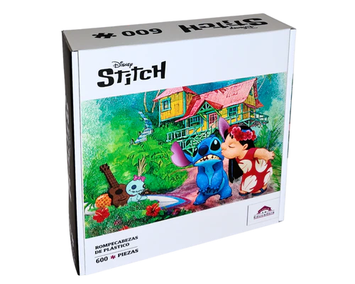 Rompecabezas Lilo Y Stitch Disney 600 Piezas De Plástico