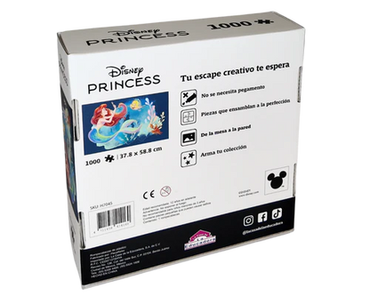 Rompecabezas La Sirenita y Sus Amigos Disney 1000 Piezas De Plástico