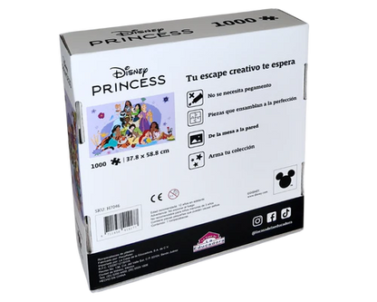 Rompecabezas Princesas Disney 1000 Piezas De Plástico