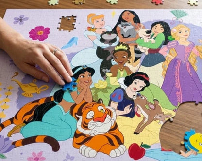 Rompecabezas Princesas Disney 1000 Piezas De Plástico