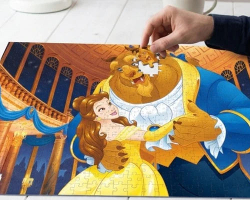 Rompecabezas La Bella Y La Bestia Disney 1000 Piezas De Plástico