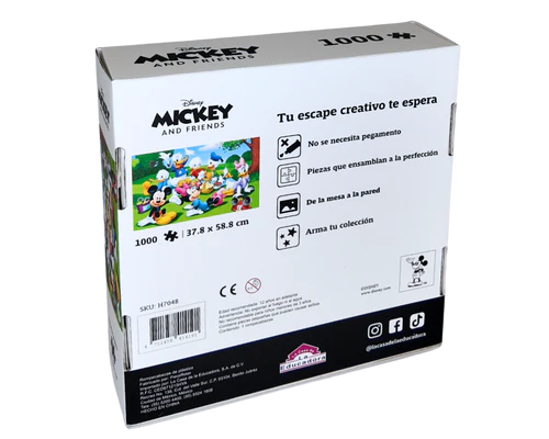 Rompecabezas Picnic con Mickey Disney 1000 Piezas De Plástico