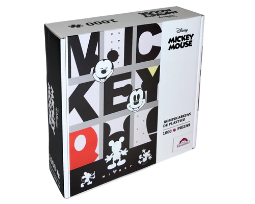 Rompecabezas Póster Mickey Disney 1000 Piezas De Plástico