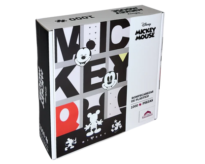 Rompecabezas Póster Mickey Disney 1000 Piezas De Plástico