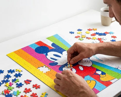 Rompecabezas Mickey Mouse Colores Disney 1000 Piezas De Plástico