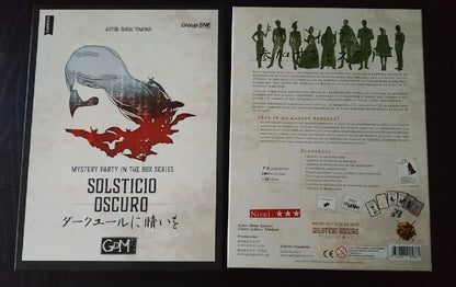Mistery Party: Solsticio Oscuro - Nivel: Avanzado - ESPAÑOL