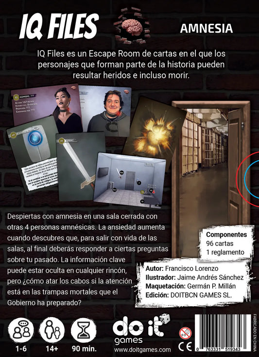 IQ Files Amnesia