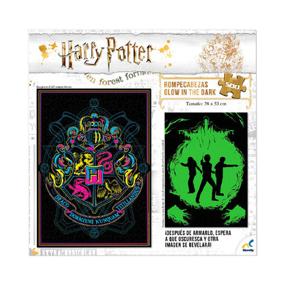 Rompecabezas Harry Potter Glow in the Dark 500 Piezas