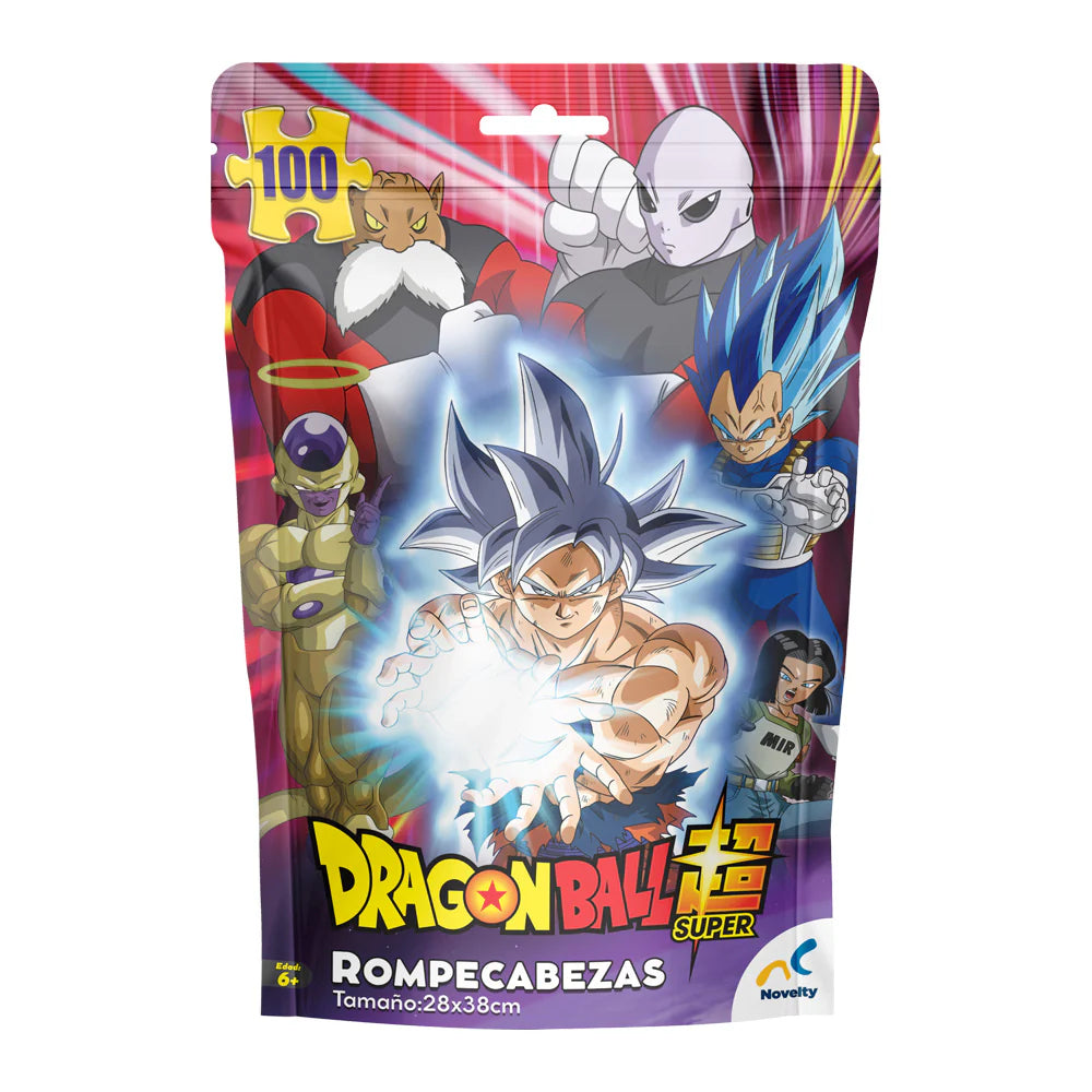 Rompecabezas Bolsa Foil Dragon Ball Super de 100 Piezas