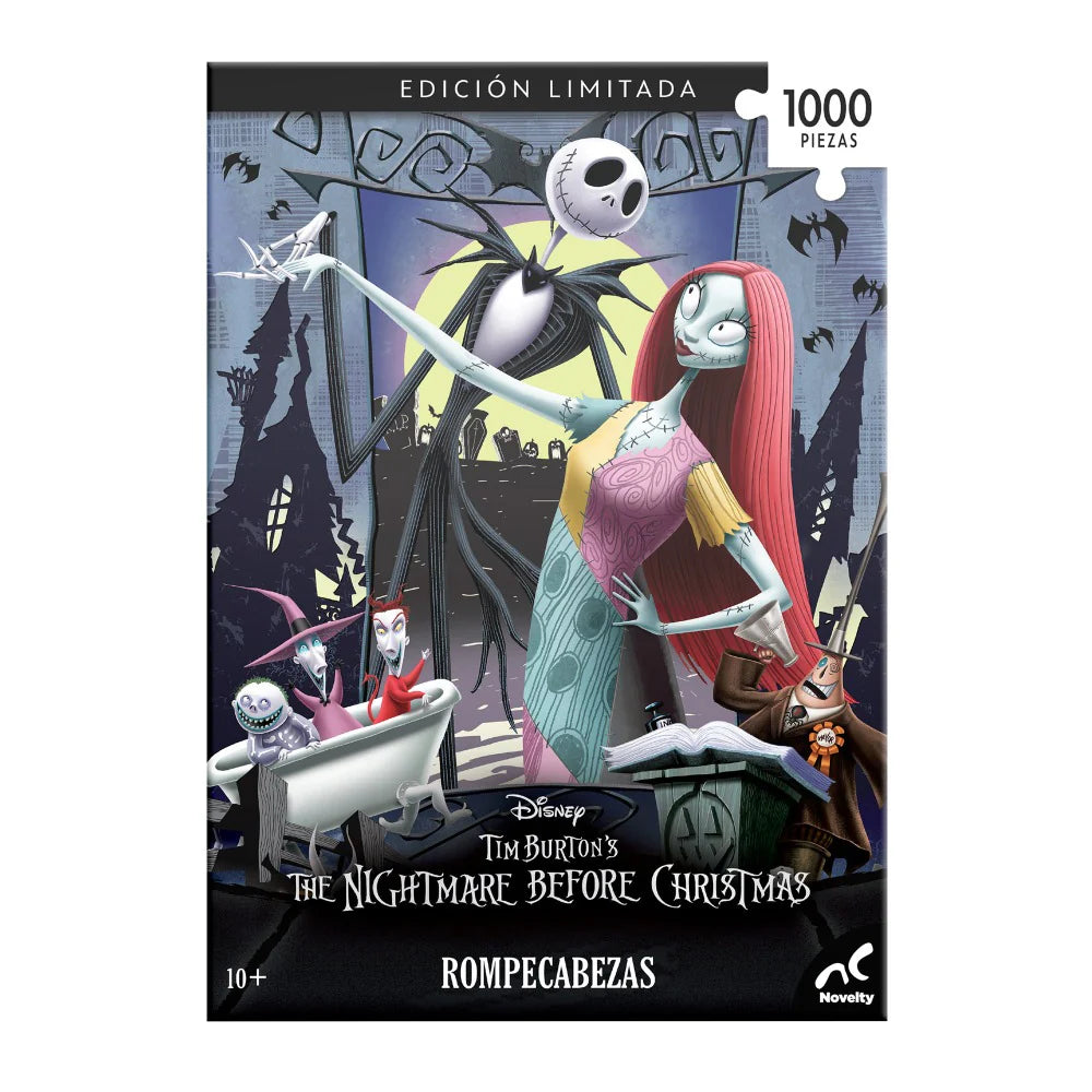 Rompecabezas The Nightmare Before Christmas Coleccionable 1000 Piezas