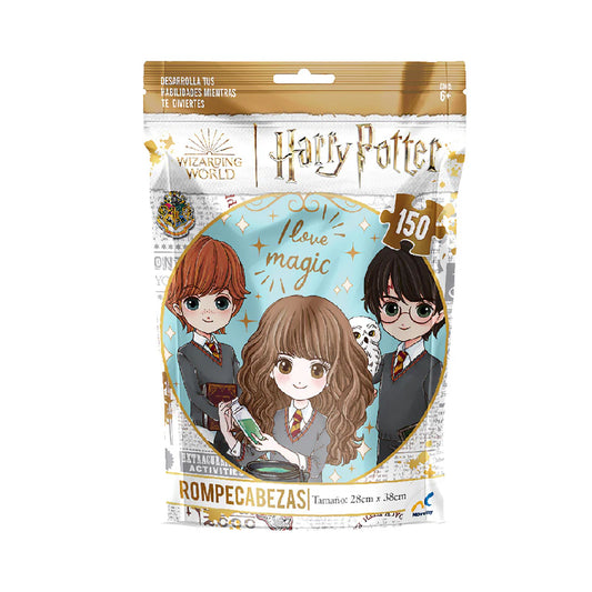 Rompecabezas Bolsa Foil Harry Potter de 150 Piezas
