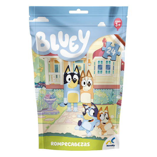 Rompecabezas Bolsa Foil Bluey 24 Piezas