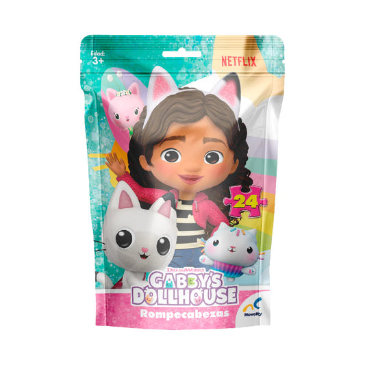Rompecabezas Gabby´s Doll House 24 Piezas en bolsa