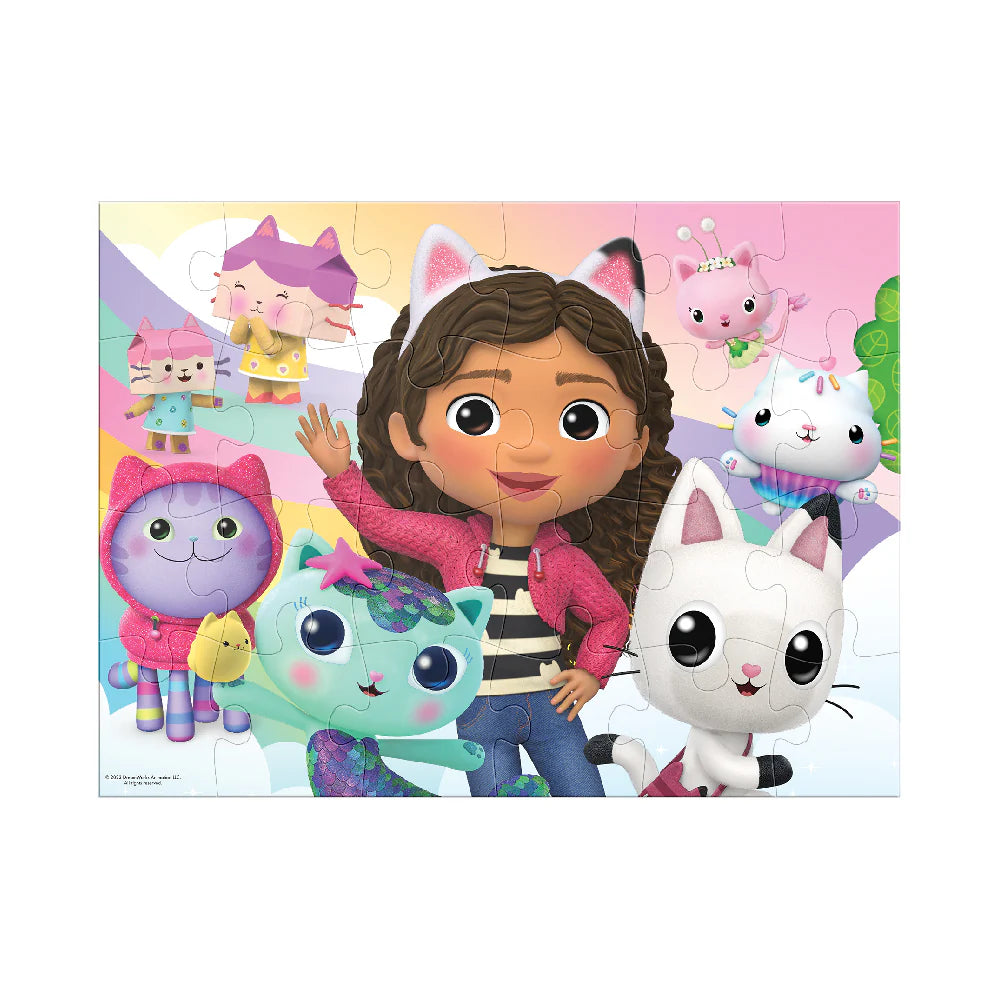 Rompecabezas Gabby´s Doll House 24 Piezas en bolsa