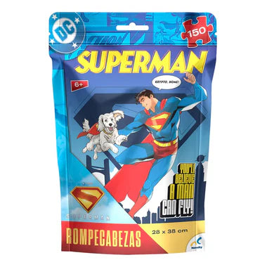 Rompecabezas Superman Bolsa Foil 150 Piezas