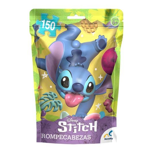 Rompecabezas Stitch Bolsa Foil 150 Piezas