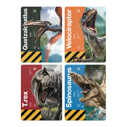 Rompecabezas Jurassic World Rebirth 4 en 1 60 Piezas