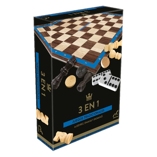Set de juego de lujo 3 en 1