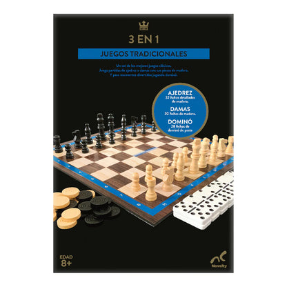 Set de juego de lujo 3 en 1