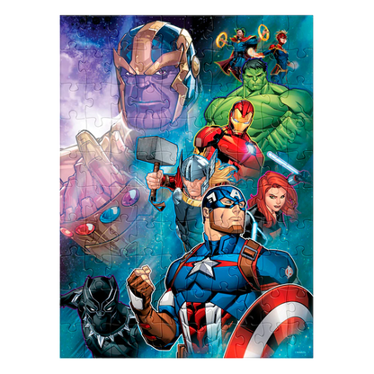 Rompecabezas Bolsa Avengers de 100 Piezas