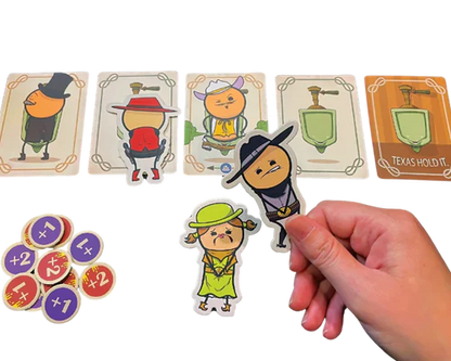 Texas Hold It Juego de Mesa en Español Asmodee. Edad 14+